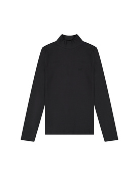 DAMSKA KOSZULKA LEE MOCK NECK BLACK 112370949