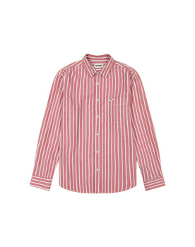 MESKA KOSZULA WRANGLER 1 PKT SHIRT RED OXFORD 112362540
