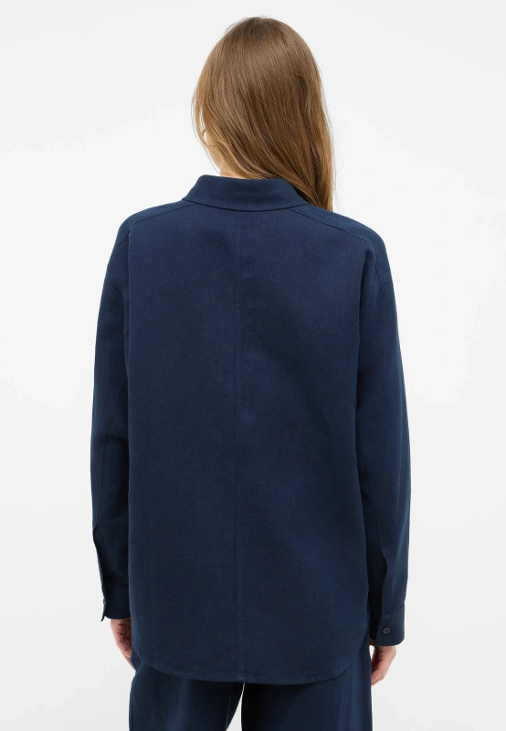 Damska Koszula Mustang Style Willow Navy Blazer 1016575 5324