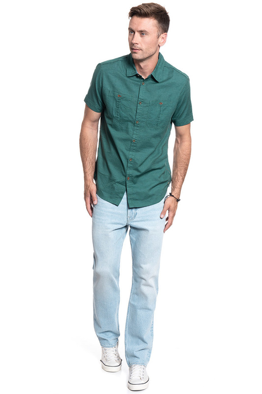 MĘSKA KOSZULA MATERIAŁOWA MUSTANG COLLIN SOFT SHIRT 1009573 6430
