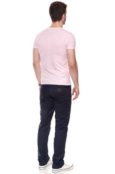 KOSZULKA WRANGLER OVERDYE TEE PEPPA PINK W7B36EBU6 112131461