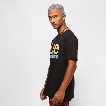 LEE JEANS LOGO TEE MĘSKI T-SHIRT KOSZULKA Z NADRUKIEM LOGO BLACK L64JFE01 112115808
