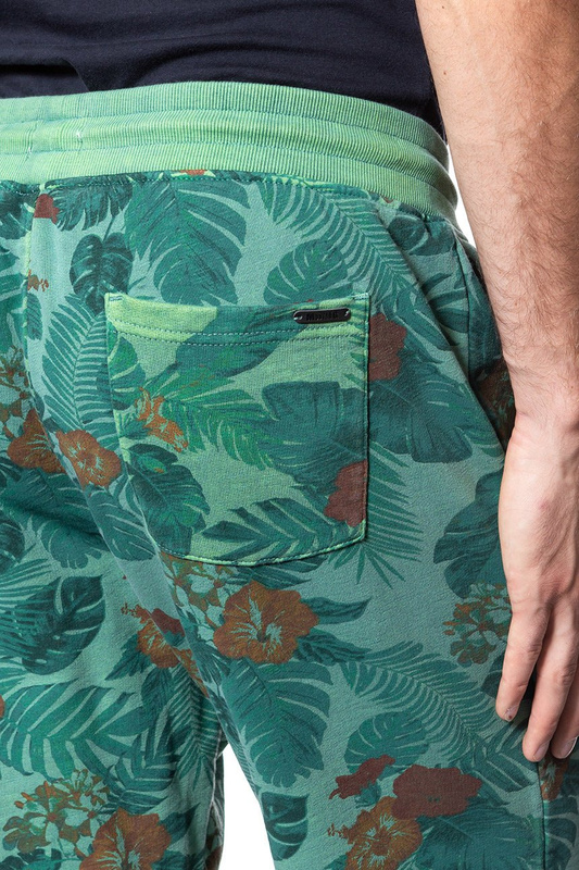 SPODENKI MUSTANG Jim Sweat Shorts Summer Floral 1009733 11686