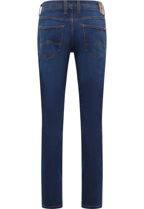 Męskie Spodnie Jeansowe Mustang Style Oregon Slim Denim Blue 1016318 5000 902