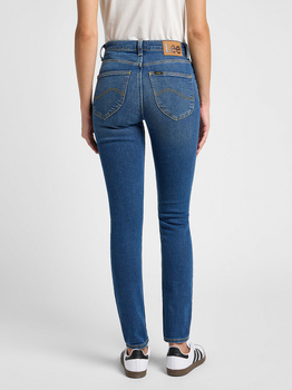 LEE DAMSKIE SPODNIE JEANSOWE LEE SCARLETT HIGH MID MARTHA 112360026