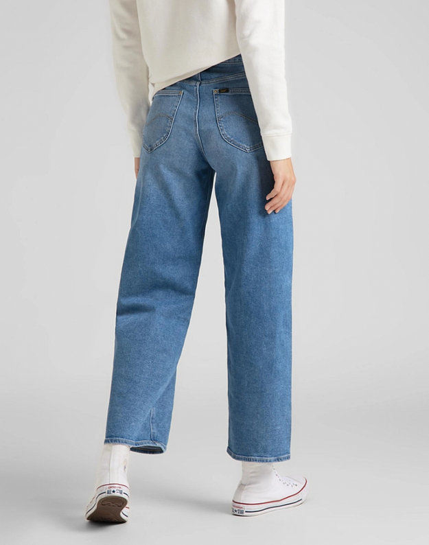 DAMSKIE SPODNIE JEANSOWE LEE Wide Leg LIGHT LUNA L30SLTYX 112106642