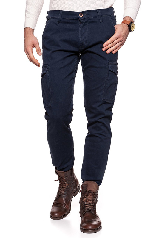 WRANGLER CARGO PANTS NAVY WASHED W15ACF68H
