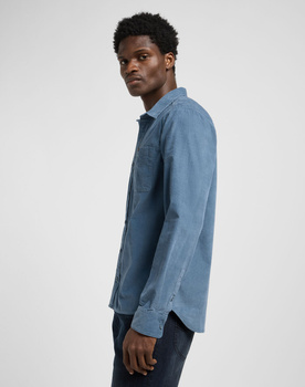 MESKA KOSZULA LEE LEESURE SHIRT VINTAGE BLUE 112370556