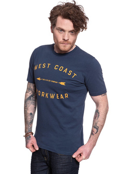 LEE WORKWEAR TEE DARK NAVY L60BFENM 112113257