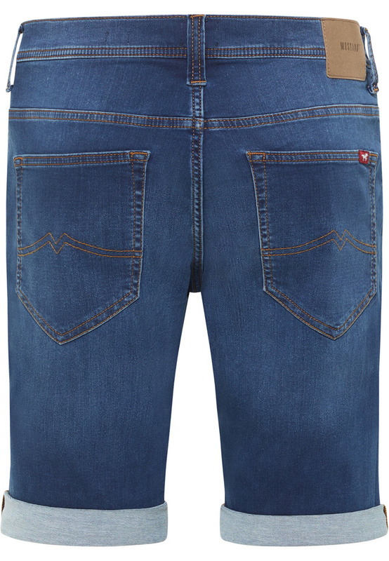 MĘSKIE SZORTY MUSTANG Chicago Shorts Z Denim Blue 1015692 5000 682