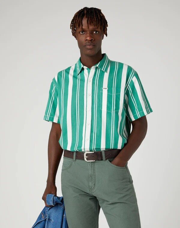 WRANGLER RANGE BELT MĘSKI PASEK KLASYCZNY BROWN W0F5U1X85 112332862