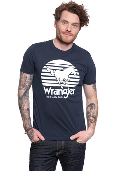 WRANGLER T SHIRT SS HORSE TEE DARK NAVY W7G1D3XAE 112131825