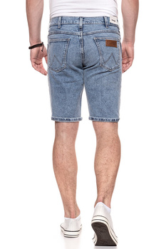 SPODENKI MĘSKIE WRANGLER DENIM SHORT LIGHT MARBLE W14CRE19J 112126621