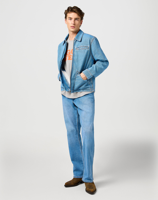 MESKIE SPODNIE WRANGLER HORIZON BOHEMIAN BLUE 112362431