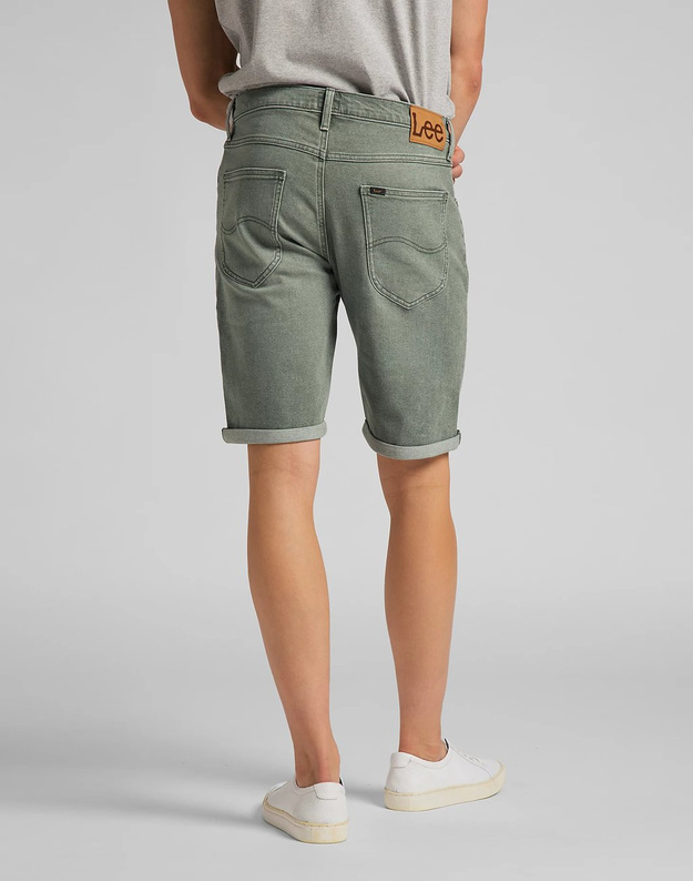 SZORTY MĘSKIE LEE 5 POCEKT SHORT FADED KHAKI L73ENSUU 112120499