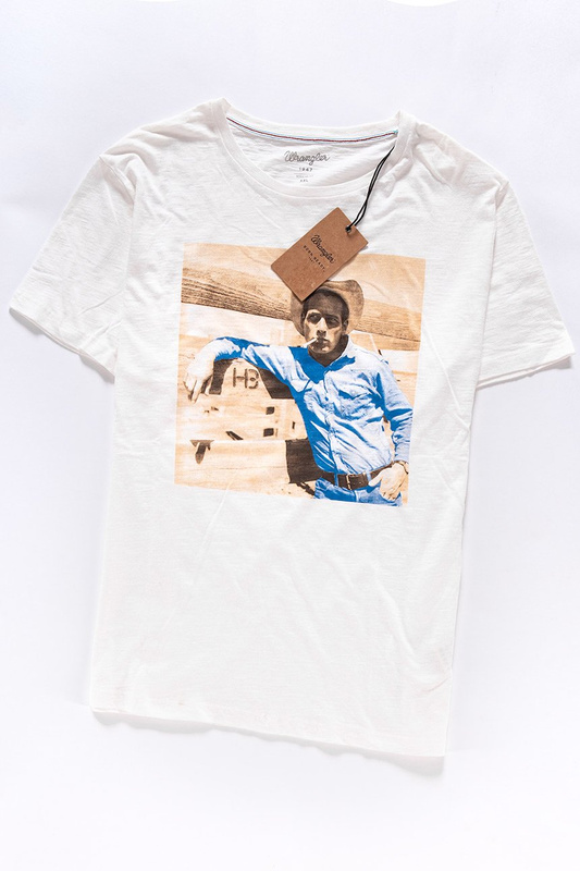 WRANGLER T SHIRT S/S ORIGINALS TEE OFFWHITE W7986DE02