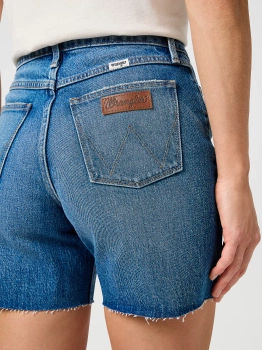 WRANGLER DAMSKIE SPODENKI JEANSOWE WRANGLER COWBOY SHORT 3 INCH SIERRA 112362697