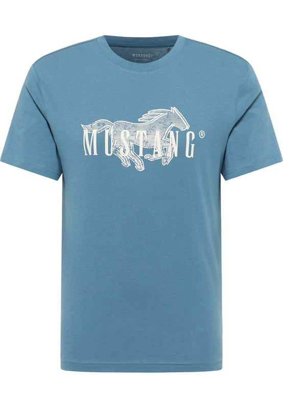 Męski T-Shirt Mustang Style Austin Bluestone 1016858 5180