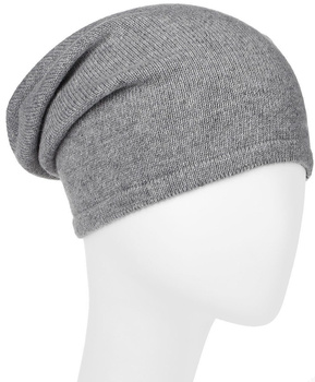 LEE OVERSIZED BEANIE GREY MELE LW104837
