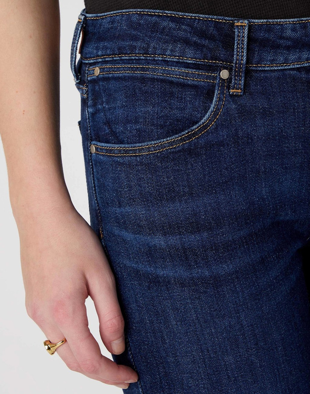 DAMSKIE SPODNIE JEANSOWE WRANGLER STRAIGHT W28TKK197 112128504