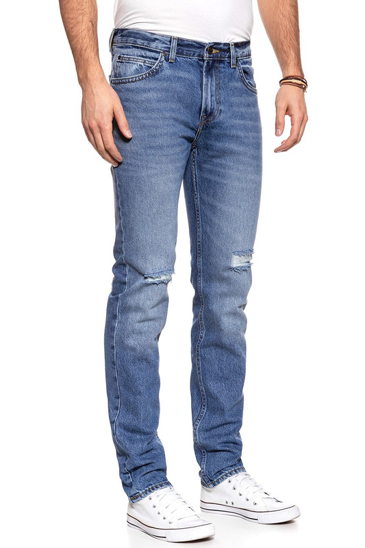 LEE 90S RIDER BLUE DAMAGE L73DRDNZ 112120404