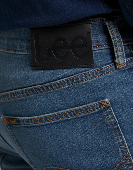 LEE DAREN ZIP FLY MĘSKIE SPODNIE JEANSOWE MID WORN L707SQXO 112145473