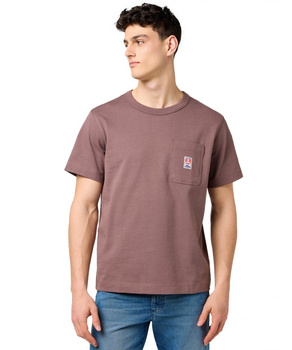 MESKA KOSZULKA WRANGLER CJ POCKET TEE PEPPERCORN 112371500