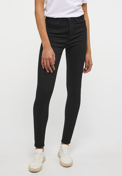 DAMSKIE SPODNIE JEANSOWE MUSTANG GEORGIA SUPER SKINNY DENIM BLACK 1013575 4000 940