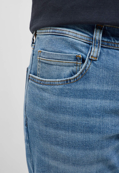 Męskie Spodnie jeansowe Mustang Style Denver Straight Denim Blue 1017444 5000 583