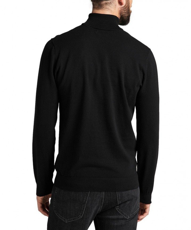 MĘSKI SWETER LEE HIGH NECK KNIT BLACK L83CKF01 112140919
