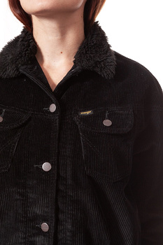 DAMSKA KURTKA PRZEJŚCIOWA WRANGLER 80´S WESTERN JACKET BLACK W422UP100 112128808