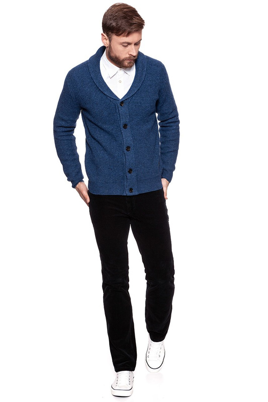 WRANGLER CHUNKY CARDI NAVY W8629P135 112132334