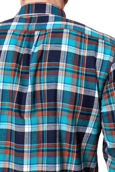 KOSZULA WRANGLER LS 1PKT BUTTON DOWN BLUE BAY W5874T2VG 112129586
