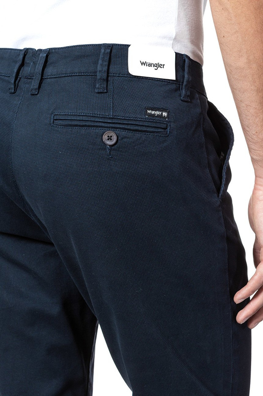 WRANGLER SPODNIE MĘSKIE CHINO INDIGO W16LSK45Q 112127324