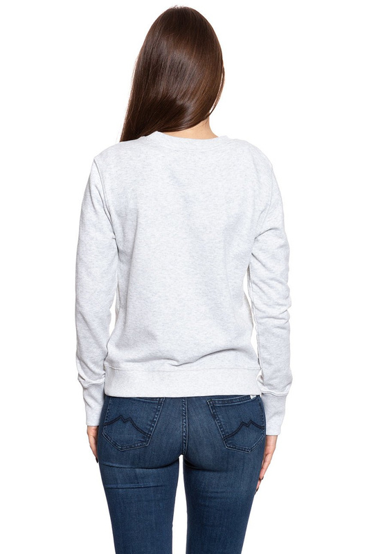 BLUZA LEE DAMSKA LOGO SWS SHARP GREY MELE L53YRX03 112112616