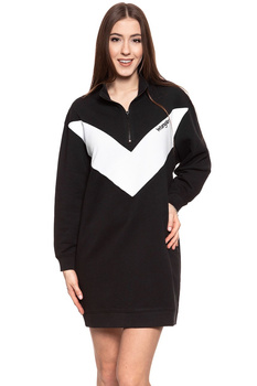 DAMSKA SUKIENKA WRANGLER SWEAT DRESS BLACK W9N3HQ100 112132439