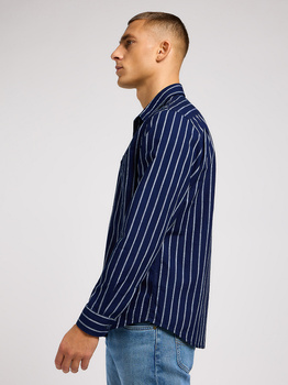 WRANGLER MĘSKA KOSZULA LEE WORKER SHIRT 2.0 INDIGO WIDE 112349938