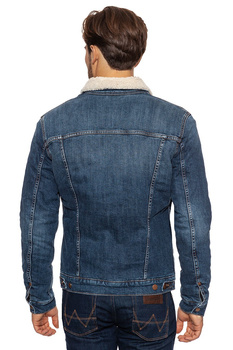 WRANGLER SHERPA JACKET BLUE NOTE W443XG96H