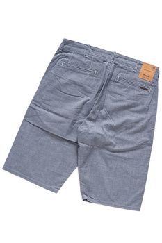 WRANGLER CHINO SHORTS INDIGO CHECK W14MPK89M