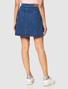 LEE MILITARY SKIRT DAMSKA SPÓDNICA JEANSOWA L38KKEGT 112108241