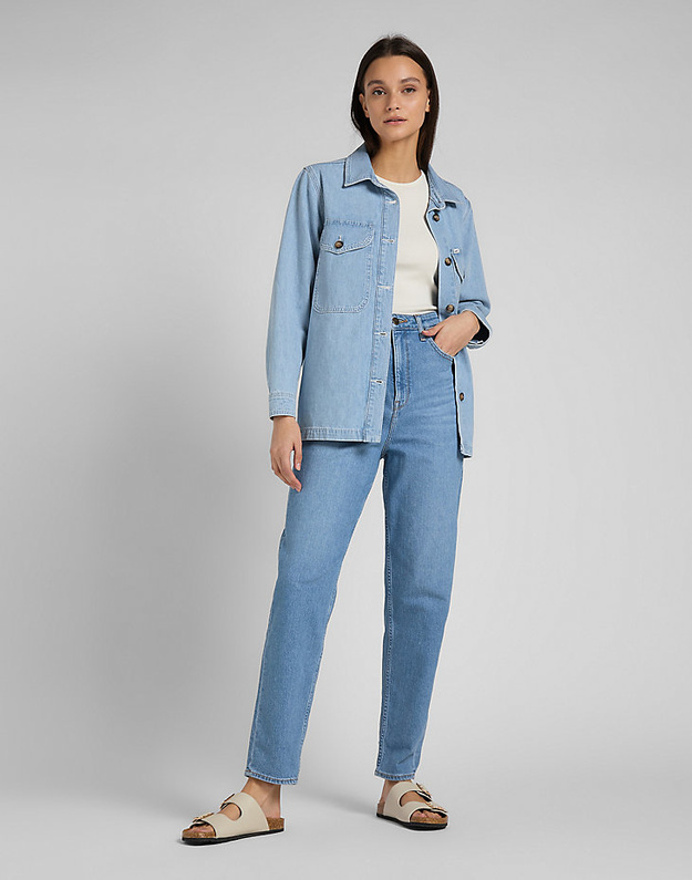 LEE STELLA TAPERED DAMSKIE SPODNIE JEANSOWE JEANSY DŻINSY MID ALTON L31JOWVI 112145021