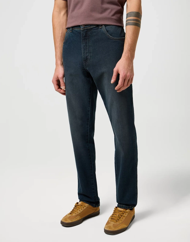 MESKIE SPODNIE WRANGLER TEXAS SLIM OLD RIVER 112371013