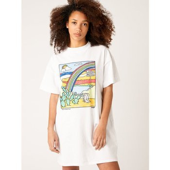 SUKIENKA WRANGLER TEE DRESS W9N7GF989 112132443