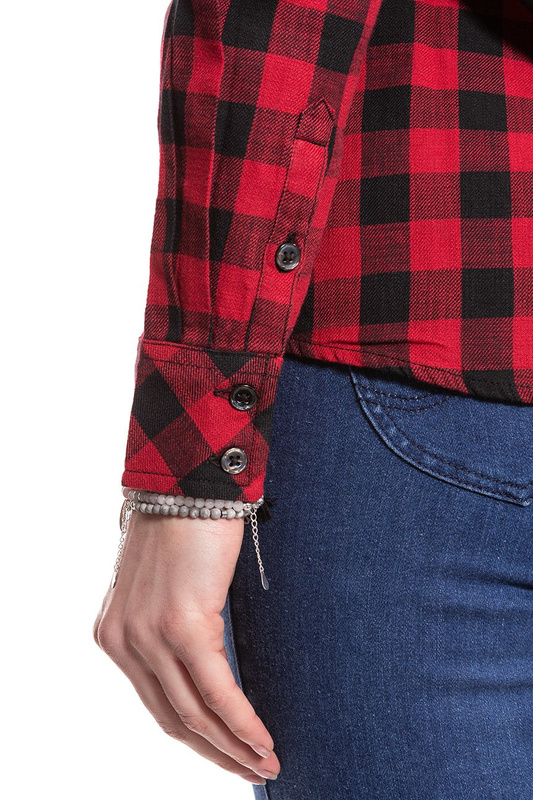 KOSZULA WRANGLER LS WESTERN SHIRT SCARLET RED W5240N6UU 112129356