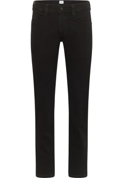 Męskie Spodnie Jeansowe Mustang Style Oregon Slim Denim Black 1014594 4000 900
