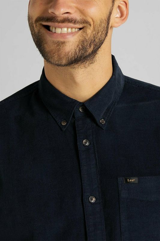 LEE BUTTON DOWN SHIRT MĘSKA KOSZULA SKY CAPTAIN L880MRHY 112123265