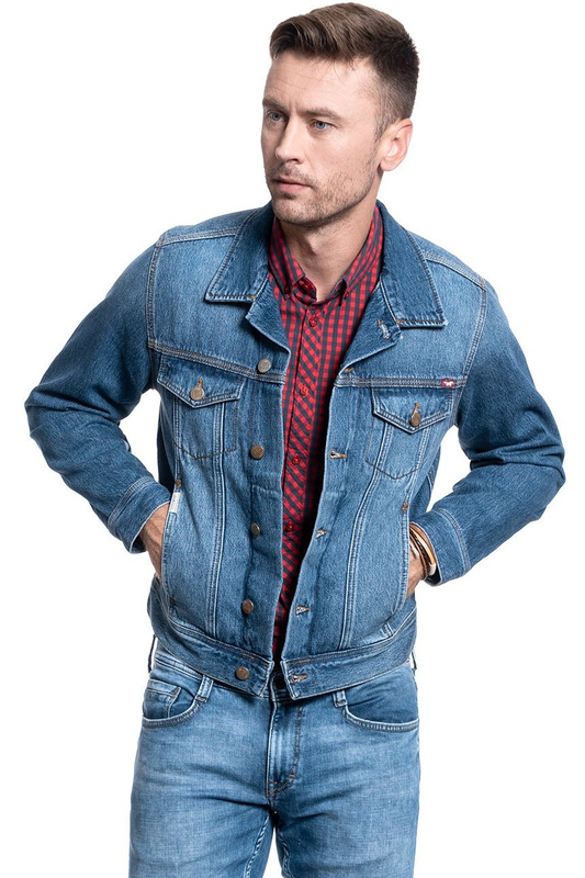 MĘSKA KURTKA JEANSOWA MUSTANG DUDES ICONIC JACKET 1010885 5000 313