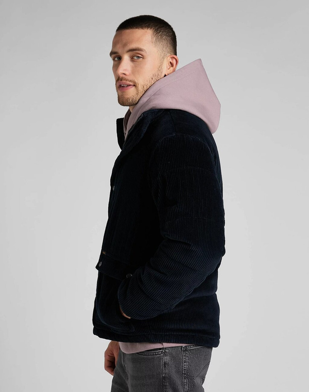 LEE CORD PUFFER MĘSKA KURTKA PRZEJŚCIOWA SZTRUKSOWA SZTRUKS SKY CAPTAIN L87FDCHY 112321552