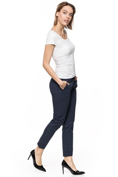 SPODNIE LEE DAMSKIE CHINO FRENCH NAVY L310GK84