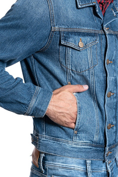 MĘSKA KURTKA JEANSOWA MUSTANG DUDES ICONIC JACKET 1010885 5000 313